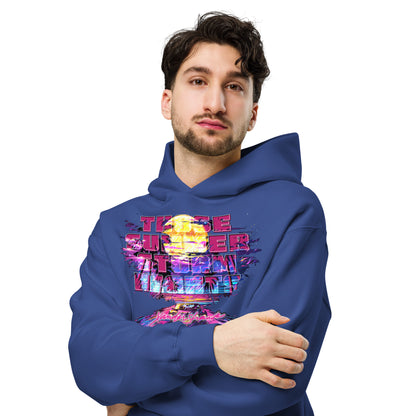 Those Summer Storm Nights | RETRO Oversized hoodie